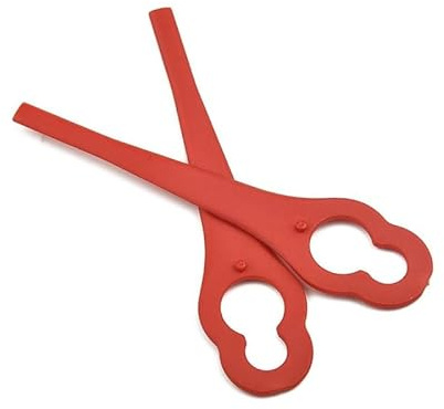 40pcs Plastic Blades Spare Parts For Parkside PRTA 20-LiA1 For LIDL IAN 311046 Trimmer Lawn Mower Brush Cutter Head Blades Replace