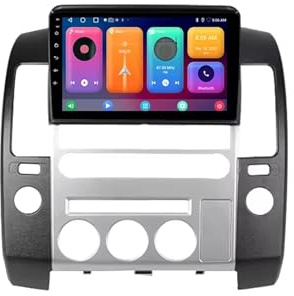 ZCBZBy Radio estéreo con Bluetooth Pantalla táctil de 9 Pulgadas para Nissan Pathfinder R51(2004-2009) Android 14 Radio navegación para Coche Bluetooth GPS FM(2+32GB)