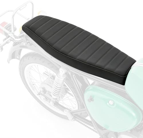 CISSIYOG Motorradkissen kompatibel mit Simson S50 S51 S70 | Motorrad Sitzpolster für lange Fahrten, Physisch Atmungsaktiv