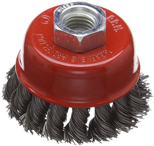 Silverline Tools 733234 - Cepillo de vaso de acero trenzado (65 mm)