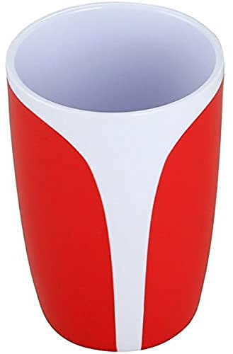 MSV Gobelet en Plastique Kandy Rouge