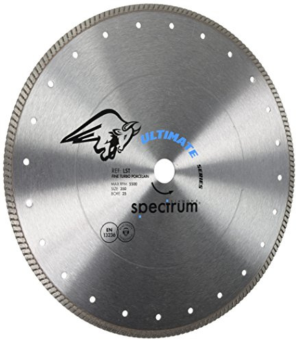 Spectrum Ultimate Thin Turbo Dia Blade - Porcelain - 350/25.4mm