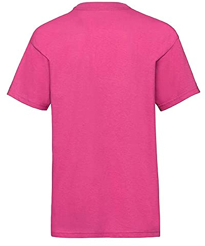 Fruit of the Loom - Short Sleeve T-Shirt - Toddler (Pack of 2) (7-8 Years) (Fuchsia), Fuchsia, 7-8 Years