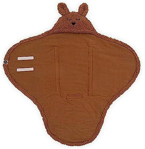 Jollein - Wickeldecke Bunny - Wickeldecken - Karamell