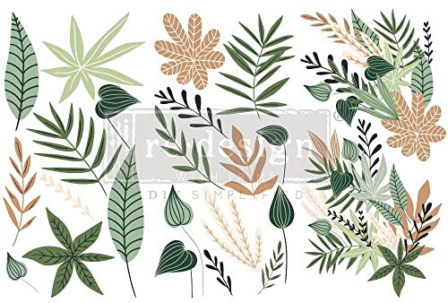 Prima Marketing Re-Design Decor Transfers 6X12 3/Sheets-Greenery House RE655983