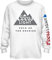 Coors Light Herren Miller Shirt – Coors As Cold As The Rockies Beer Logo Shirt Langarm Shirt, Weiß, M