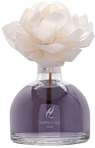 Raumduft-Diffusor mit Blume - 250 ml (schwarze Orchidee)