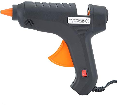 Natudeco 12V Pistola per colla a caldo Kit pistola per colla a caldo elettrica fai-da-te Strumento per la riparazione del calore per Hobby Artigianato