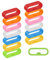 Cobee Silikon Uhrenarmband Schlaufen, 10 Stück Uhrenarmband Befestigungsringe Ersatz Uhrenarmband Halter Schlaufe, Sicherheitshalter, Haltering, universelle Passform, Uhrenarmband Schlaufen