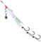 Weiche künstliche Gummi-leuchtende UV-Tintenfisch-Jigs Angelköder für Meeresangeln, Schleppen, Wobbler, Köder, Angelzubehör, Angelhaken, Salzwasser