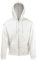 Fruit of the Loom Classic Hooded Sweat Jacket, Farbe:weiß, Größe:2XL
