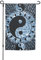 Dekorative Gartenflagge mit Ying-Yang-Diagramm, 30,5 x 45,7 cm, Premium-Polyester-Flagge für den Außenbereich