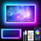 GIPOYENT LED Lights for 60-80 Inch TV - 19.6FT RGB Color Changing Light Strip with Bluetooth Music Sync