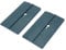 ANKROYU 2 Stück Deckenmontageplatte, Trockenbau-Montagewerkzeug, Montageplatte, ABS-Deckenmontageplatte 15 X 8 Mm Für Deckeninstallation, Heimdekorationsarbeiten
