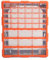 simpa 39 Multi Drawers Plastic DIY Tool Bit Storage Organiser Cabinet. Screws, Nails, Wall Plugs, Drill Bits, Nuts & Bolts Storage Organiser. 47.5cm (H) x 38cm (W) x 16cm (D)