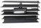Grille Vent Klimaanlage Für X3 F25 2011-2017 Auto Vorne Mittelkonsole Luftauslass Entlüftungsgitter Verkleidung Zentrale Klimaanlage Frischgrillrahmen Abdeckleiste Auto A C Entlüftung(1 x Left)