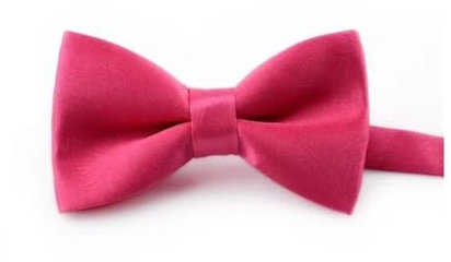ESMENATZLS Pajaritas pequeñas para niños, pajaritas, regalo de fiesta, corbatas de mariposa, accesorios para hombre, fucsia, Fabric