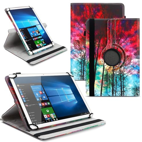 Tablet Schutzhülle kompatibel mit XP-Pen Magic Note Pad aus Kunstleder Hülle Tasche Standfunktion 360° Drehbar Schutz Cover Case