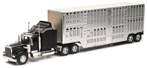 NewRay 10783 1979 Kenworth W900 modell boskap släpvagn