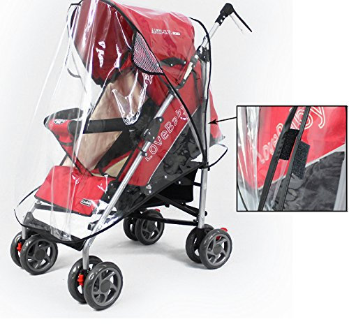 LUPO Universellen Kinder Kinderwagen Transparenter Regen Abdeckung