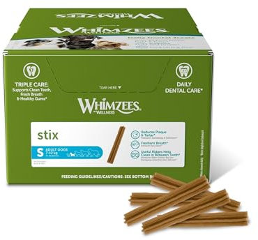 Whimzees Stix größe S / 150 St. im Display, 1er Pack (1 x 2.25 kg)