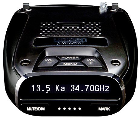 Uniden DFR7 Super Long Range Wide Band Laser/Radar Detector, Built-in GPS w/Mute Memory, Voice Alerts, Red Light & Speed Camera Alerts, OLED Display, Black
