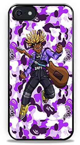 Lil Uzi Vert x Bape iPhone 5 Handy hülle, iPhone 5S Handy hülle Shipping from United States,Telefonkasten SchutzHülle