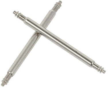 PUREgrey Edelstahl Federstege 2 x 30mm x 1,78 Durchmesser