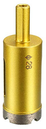 sourcing map 28mm Dry/Wet Hole Saws Diamond Core Drill Bit for Concrete Brick Block Stone Masonry Tile Glass