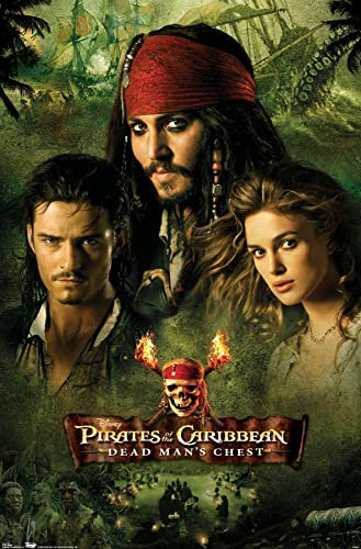 Disney Pirates of The Caribbean – Dead Man's Chest – Gruppen-Wandposter