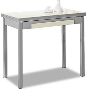 ASTIMESA Mesa de Cocina Tipo Libro Beige 80x40 cm