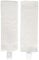 Lot de 2 chiffons de rechange pour balai vapeur Karcher SC1/SC2/SC3/SC4/SC5/SV7