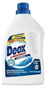 DEOX Detergente Bucato Lavatrice Classico 1050ml 21 Lavaggi