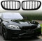 Beside_Auto Ersatz-Nierengitter für 5er-Serie F10 F11 F18 520i 523i 528i 530i 535i 550i (2010-2016), Schwarz, Kunststoff, Auto, Grill, Autoteile