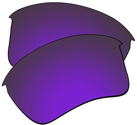 EZReplace Ersatzgläser für Oakley Flak Jacket XLJ Sonnenbrillen (polarisierte Gläser) - Passend für Oakley Flak Jacket XLJ Rahmen (Blauviolett)