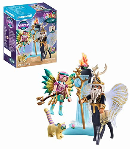 PLAYMOBIL Adventures of Ayuma 71235 Abjatus con Knight Fairy Hildi, Juguete para niños a Partir de 7 años
