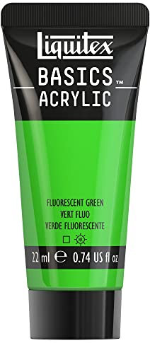 Liquitex Basics Acrylique Tube 22 ml Vert Fluorescent ROW