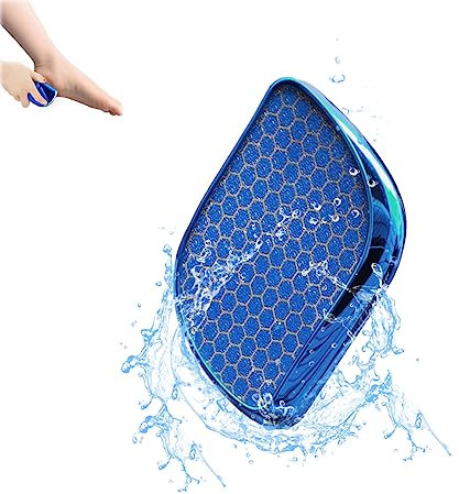 CyConncet Hornhautentferner, Hornhautentferner für die Fußpflege zum Peeling abgestorbener Haut (Blau)