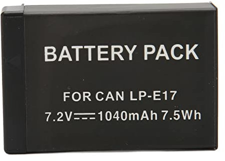 LP E17 Akkus mit Hoher Kapazität für Canon 200D II R10 RP 750D M6mark2 800D 850D 77D 760D M3 M5 Kamera, Mehrfachschutz, Ersatzakku für Digitalkameras