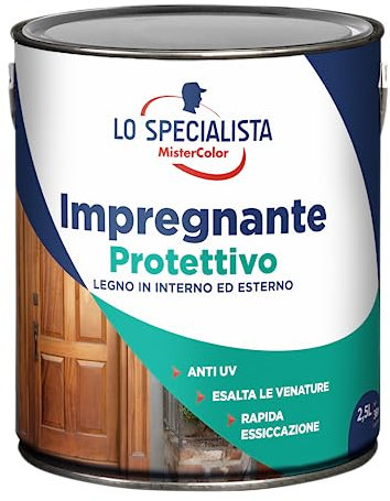 Lo Specialista Mistercolor IMPREGNANTE ACQUA, 2,5L, DOUGLAS