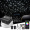 SUNKENET 20W Twinkle Sternenhimmel Auto, 1000pcs*0.75mm*4m Sternenhimmel Glasfaser RGBW Bluetooth-APP/Fernbedienung Led Glasfaser Licht für Auto/Decke/Theater