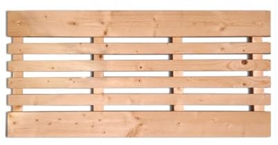 KARIBU Sauna Bodenrost | Massivem Fichteholz Natur | 100 x 46 cm | Hochwertiger Sauna Zubehör