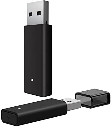 HARIKIKI Adaptador Mando para PC Windows 10/11/8/8.1/7 Gaming Receiver inalámbrico Compatible con Xbox One/One X S/Series X S/Elite Series Controller