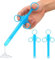 2PC Schmiermittel Applicator,Spritze Anal,Vagina Syringe,Lube Tube Spritzen,Gleitmittel Gleitgel Spritze Applikator,Wiederverwendbar Schmiermittel,Lubricant Launcher,Kiuiom