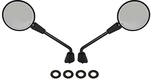 Artudatech Rückspiegel Seitenspiegel Rearview Mirrors M8 Long Version Compatible with Vespa Piaggio Primavera 50 125 150