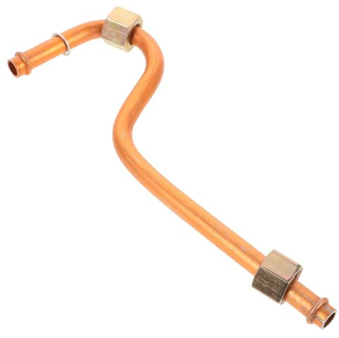 JECOMPRIS Air Compressor Replacement Exhaust Tube Aluminum Air Tube Air Compressor Spare Part