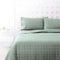 Bassetti Baumwoll-Plaid ISOLABELLA Farbe AZZURRO C1 Größe 155x220