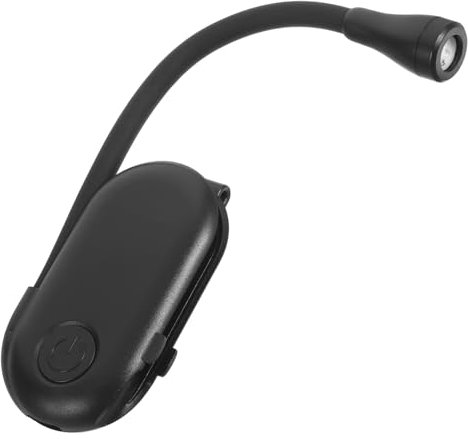 Housoutil Lampe Liseuse Led Compacte à Clipser Rechargeable Lumière Douce Pour Lecture Nocturne Au Lit Portable Et Légère Pour Étudier Et Lire