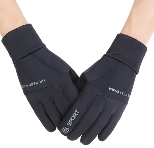 Winterhandschuhe Damen,Damenhandschuhe Winter | Winterhandschuhe Schneehandschuhe Wasserdichte Fäustlinge - Snowboard-Handschuhe für kaltes Wetter, rutschfeste warme Handschuhe für Damen und Herren, L