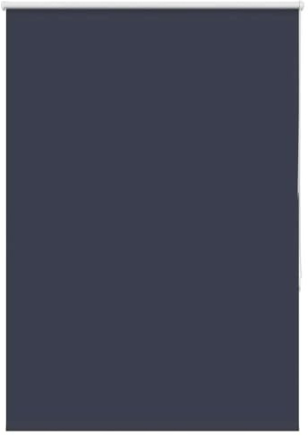 vidaXL Verdunkelungsrollo Marineblau 110x130 cm Stoffbreite 105,7 cm